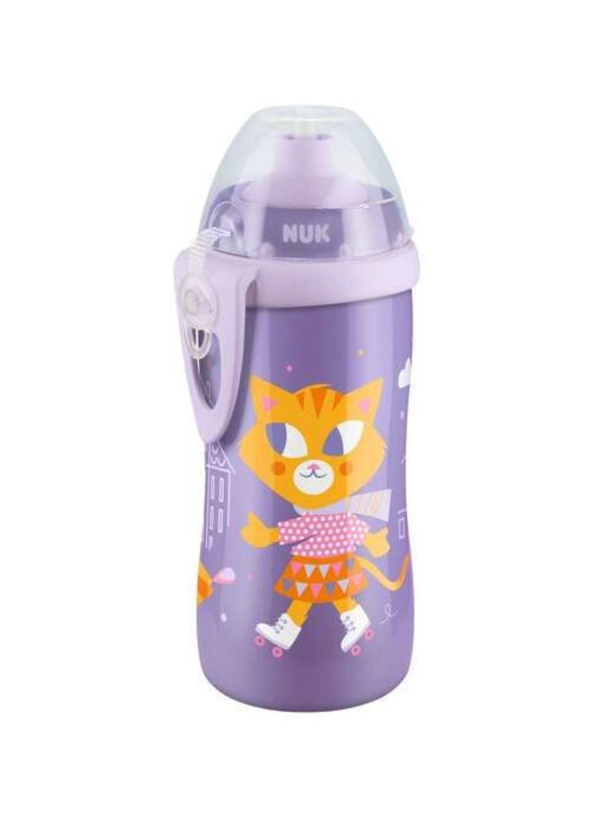 Nuk first choice junior cup παγούρι με κλιπ & καπάκι push-pull 300ml 18m+ (διάφορα σχέδια) - Nuk