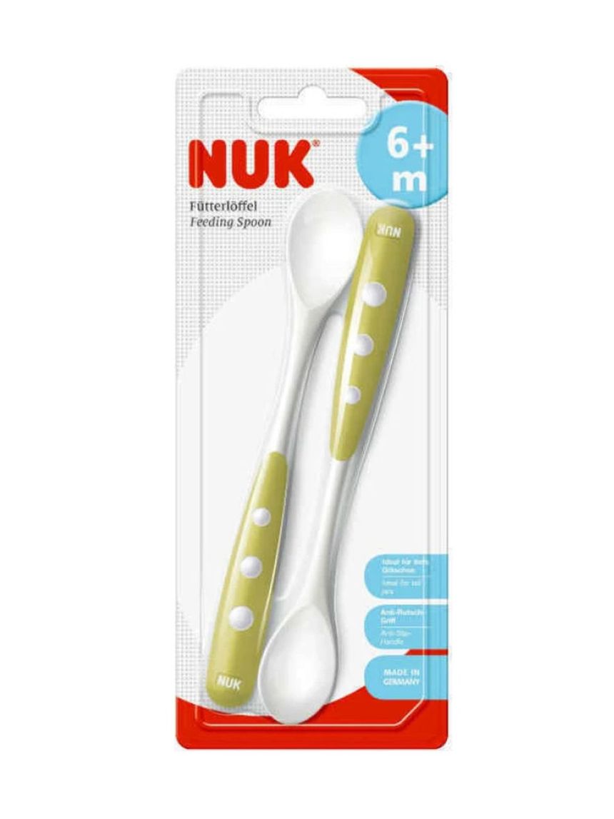 Nuk easy learning  κουταλάκι φαγητού 6m+ 2τμχ (3 σχέδια) 10255053 - Nuk