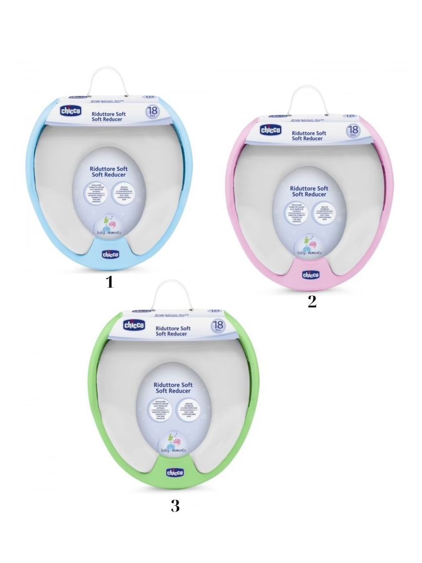 Chicco βάση λεκάνης μαλακή baby moments h06-06572-00 (3 σχέδια) - Chicco