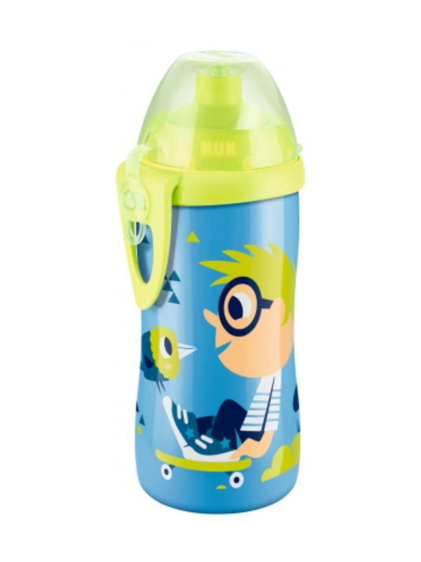 Nuk first choice junior cup παγούρι με κλιπ & καπάκι push-pull 300ml 18m+ (διάφορα σχέδια) - Nuk