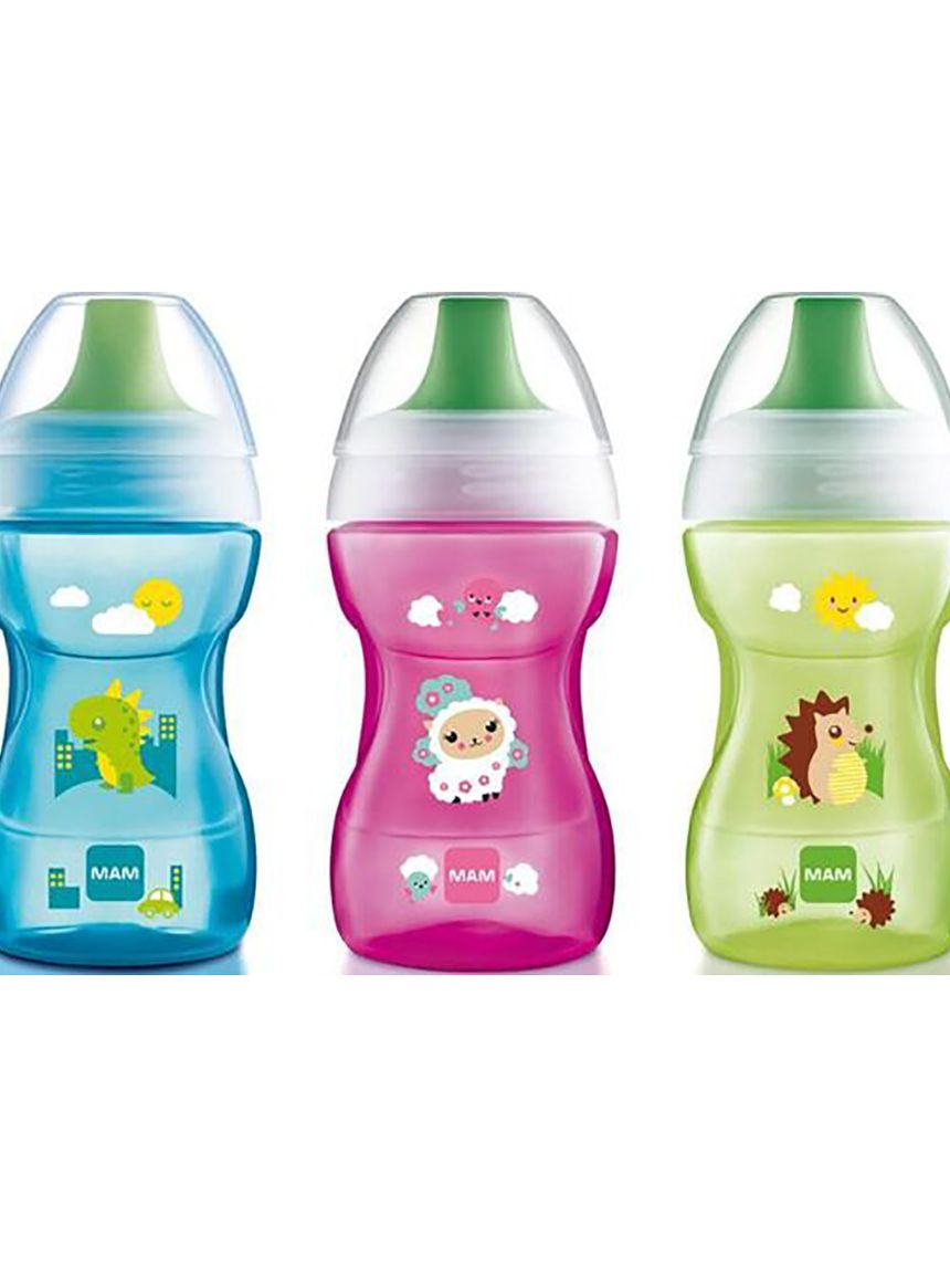 εκπαιδευτικό ποτηράκι mam fun to drink cup 270ml 8+m - Mam