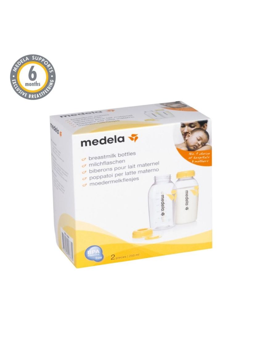 Medela breast milk bottles φιάλες μητρικού γάλακτος 250ml 2τμχ - Medela
