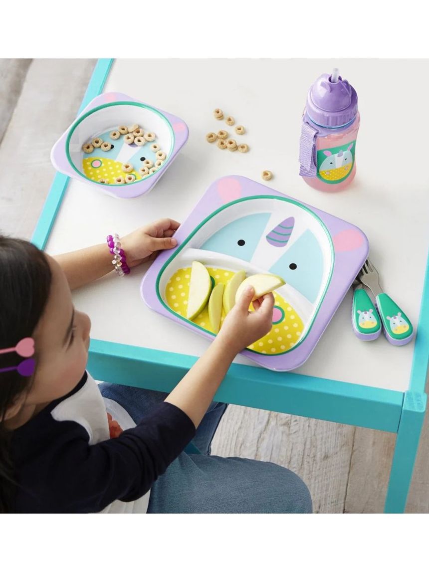 Skip hop zoo utensil σετ κουτάλι & πιρούνι unicorn 29-2903004-06 - SKIP HOP