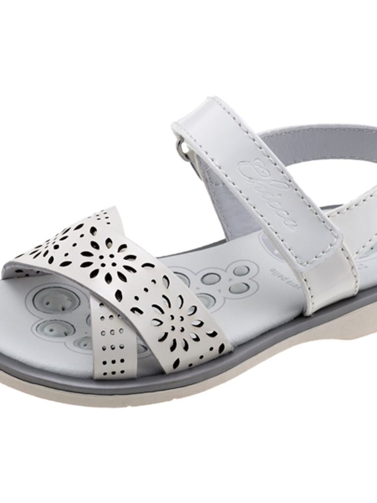 πέδιλα chicco caffy ασημί μεγ.25-28 για κορίτσι - Chicco