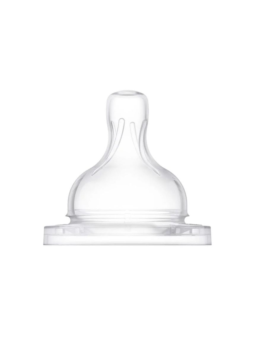 Philips avent θηλές σιλικόνης 3 οπών 2τμχ μέτριας ροής 3m+ scf633/27 - Philips Avent