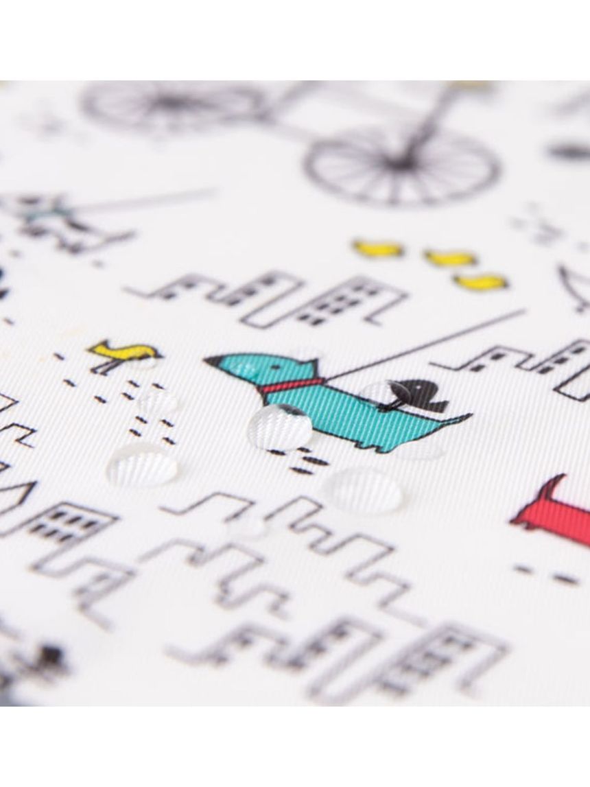 Bumkins αδιάβροχη σαλιάρα urban birds 6-24m 3303115 - BUMKINS