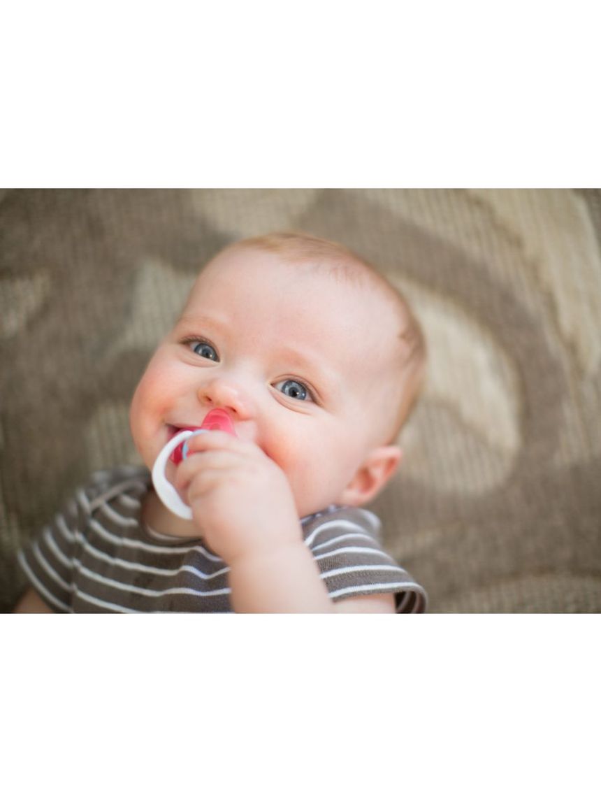 Dr. brown’s πιπίλες με θήλη σιλικόνης 2τμχ 6-12m ροζ pv-22302 - Dr Browns