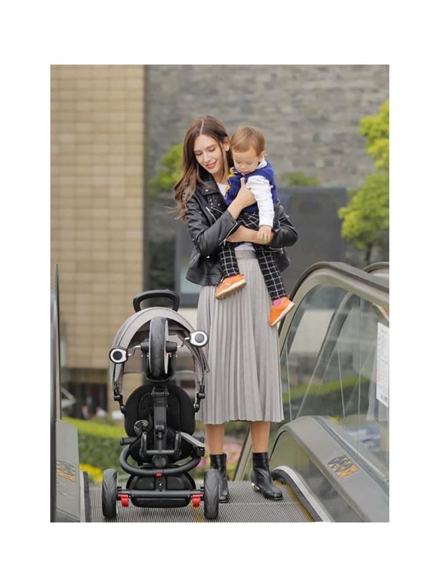 Qplay rito eva wheels κόκκινο σπαστό τρίκυκλο ποδηλατάκι 01-1212037-06 - QPLAY