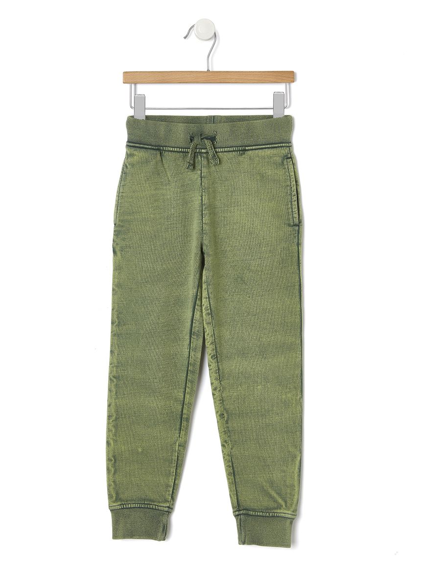 παντελόνι φόρμας basic πράσινο για αγόρι - Prénatal