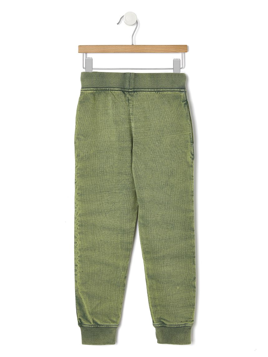 παντελόνι φόρμας basic πράσινο για αγόρι - Prénatal