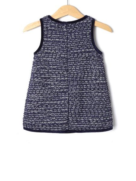 βρεφικό φόρεμα αμάνικο μπλε για κορίτσι - Prénatal