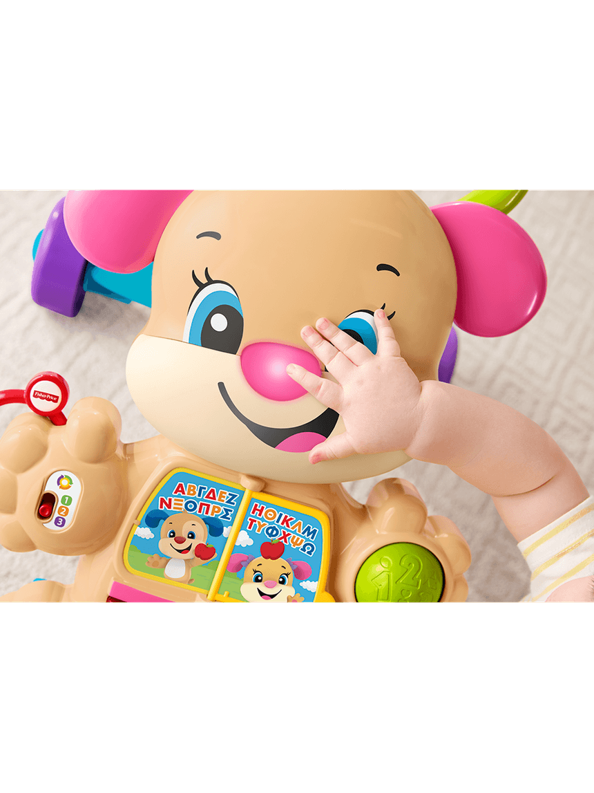 Mattel fisher-price εκπαιδευτική στράτα σκυλάκι smart stages ροζ ftc68 - Fisher-Price