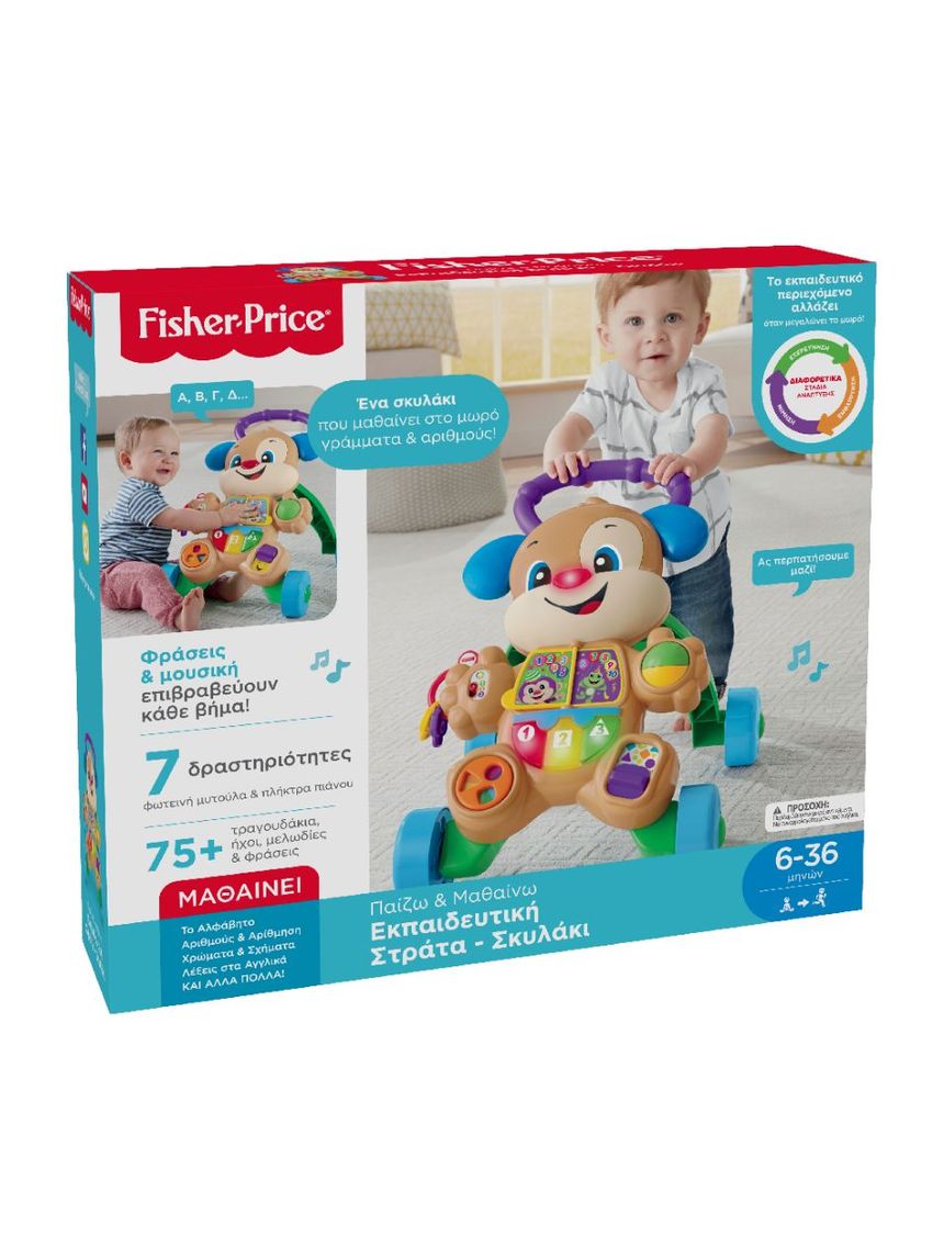 Mattel fisher-price εκπαιδευτική στράτα σκυλάκι smart stages ftc66 - Fisher-Price