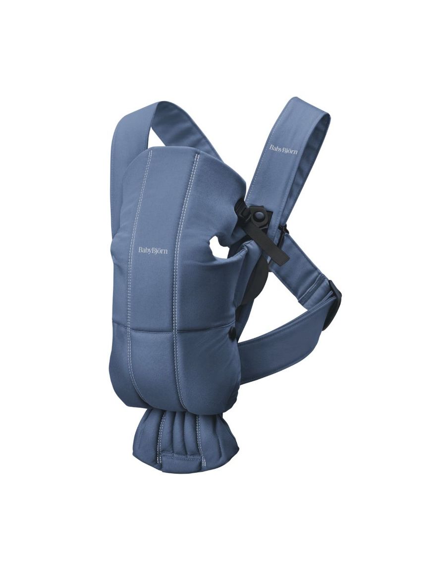 Babybjörn μάρσιπος mini woven vintage indigo 021074 - Baby Bjorn