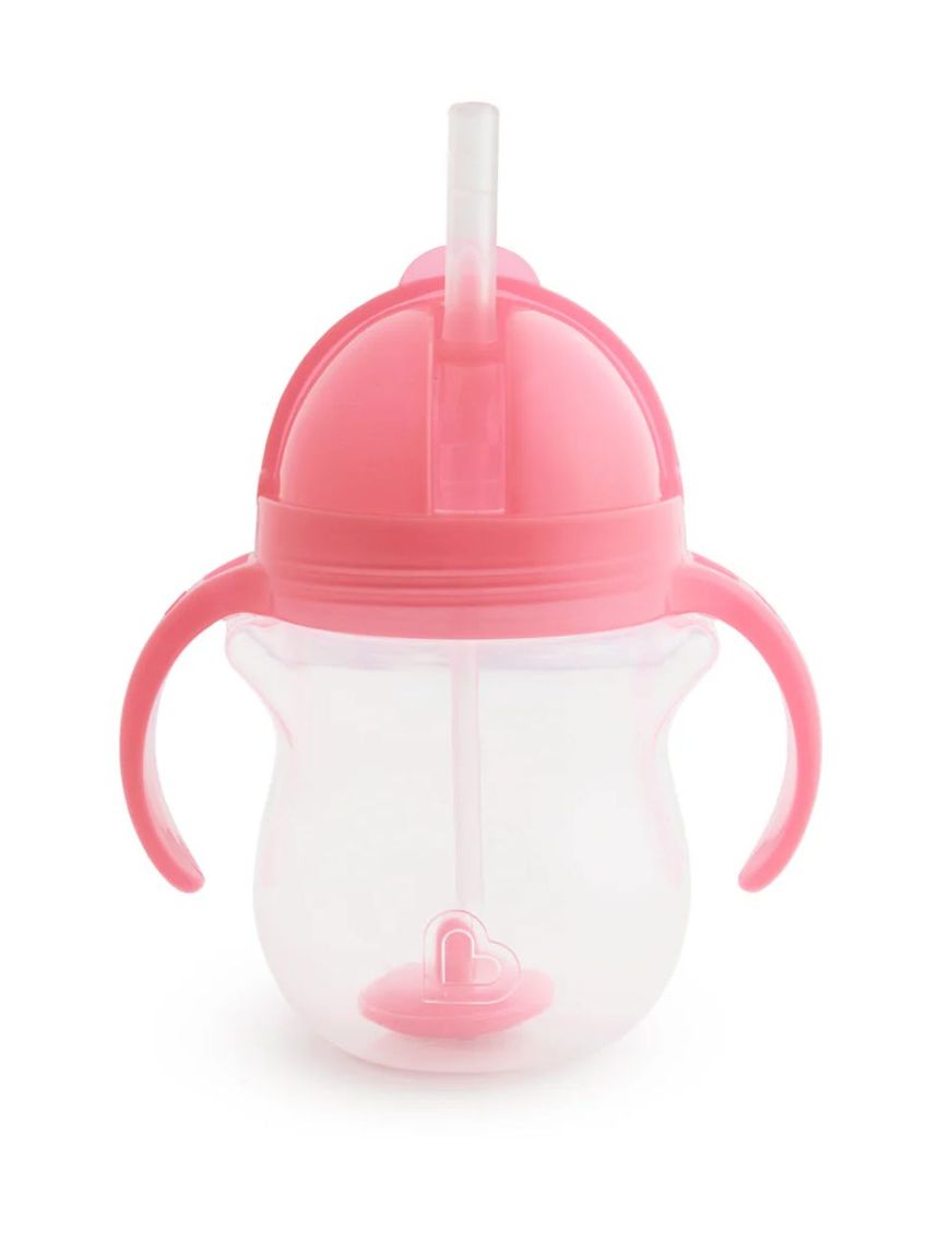 Munchkin εκπαιδευτικό ποτήρι tip & sip cup 207ml pink 12482 - Munchkin