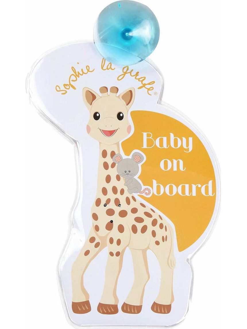Sophie la girafe baby on board σήμα με φωτάκια αγγλικά - SOPHIE LA GIRAFE