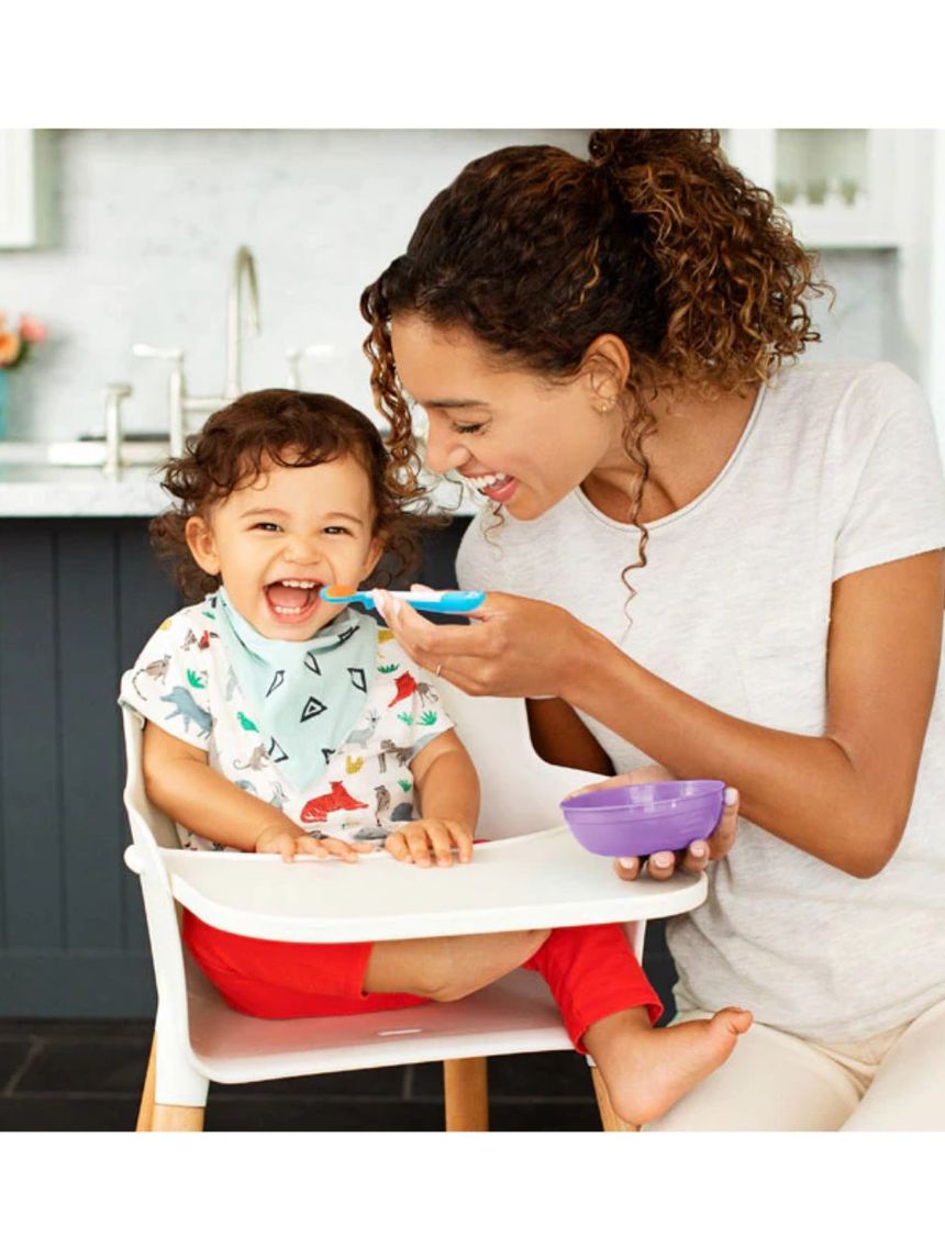 Munchkin love a bowls σετ 4 μπολ φαγητού και 2 κουταλάκια 12106 - Munchkin