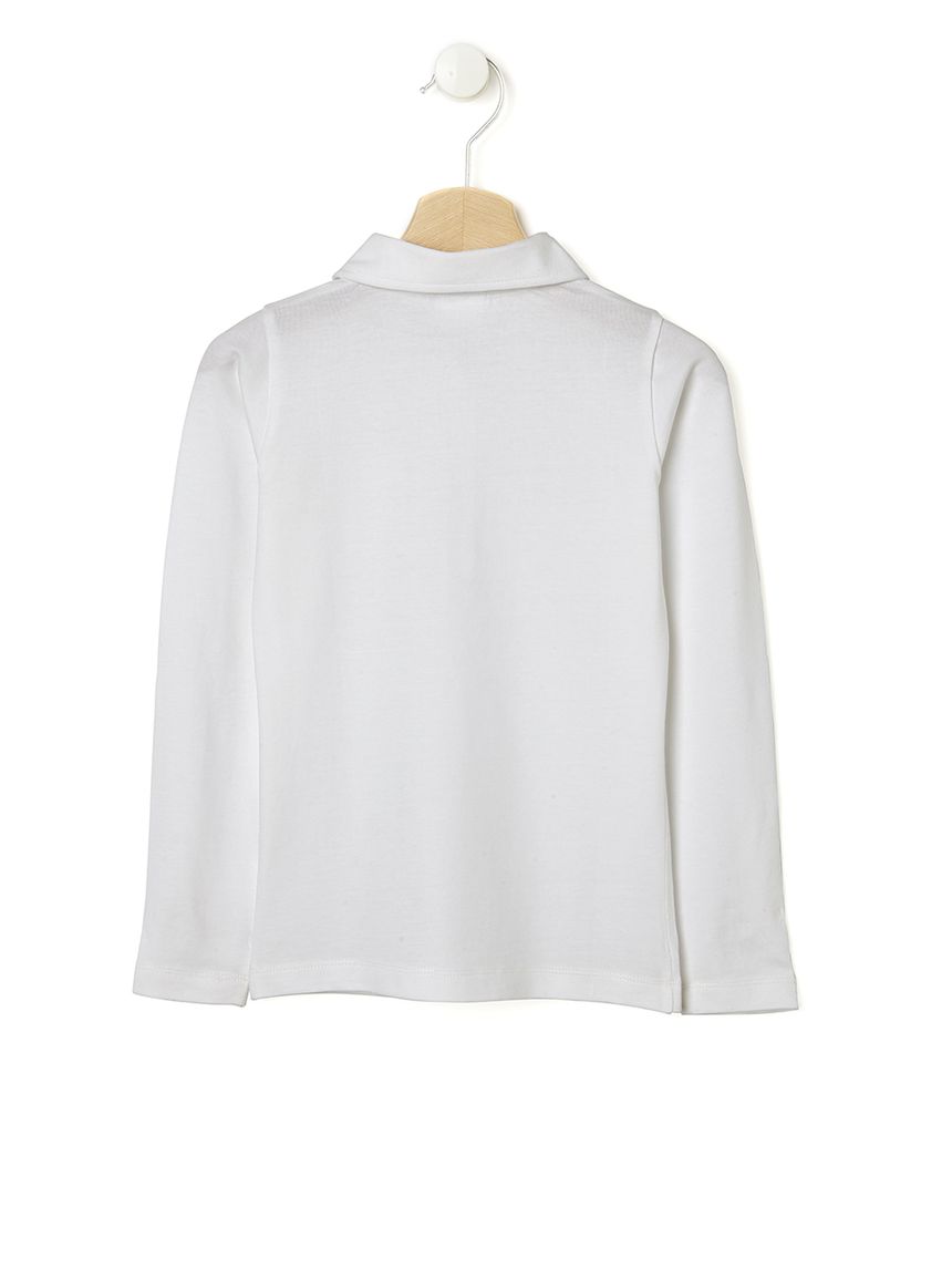 πολο jersey basic λευκο - Prénatal