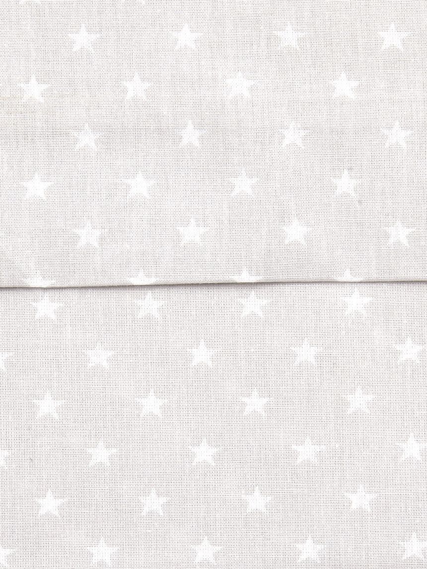 σετ για κρεβατι 3τεμ. λευκο/γκρι - Prénatal