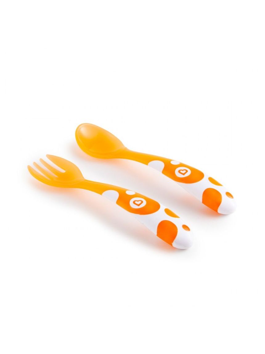 Munchkin multi coloured 6 κουτάλια & πιρούνια 12m+ 11454 - Munchkin