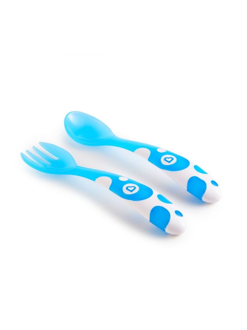 Munchkin multi coloured 6 κουτάλια & πιρούνια 12m+ 11454 - Munchkin