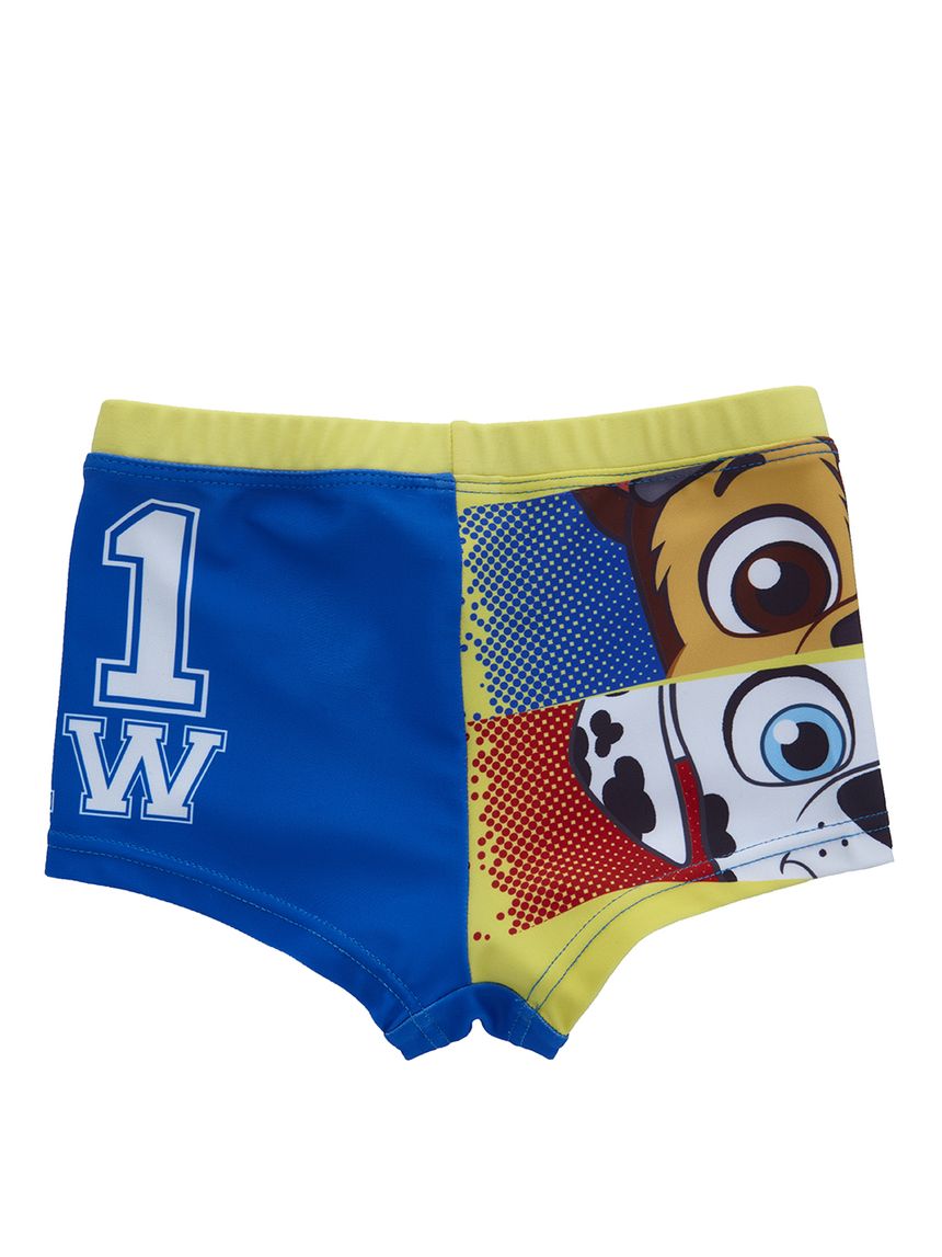 βρεφικό μαγιό σορτσάκι μπλε με paw patrol για αγόρι - Prénatal
