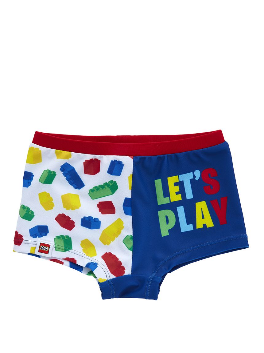 βρεφικό μαγιό σορτσάκι μπλε lego για αγόρι - Prénatal
