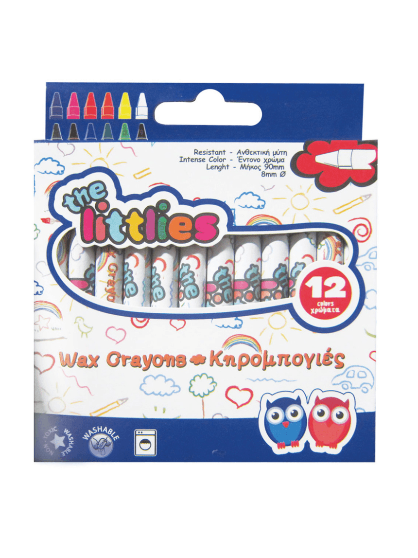 κηρομπογιές the littlies 12 τμχ - The littlies