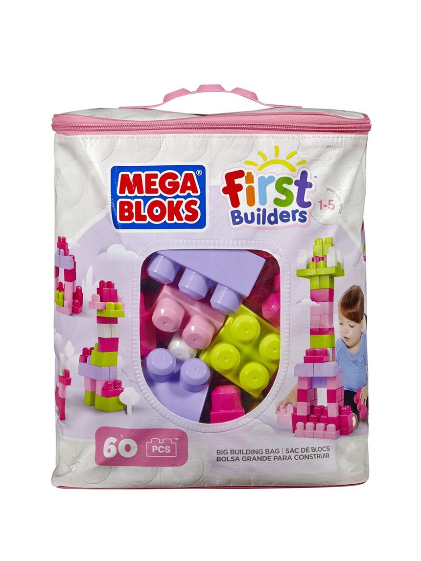 Mega bloks τσάντα με τουβλάκια 60 τμχ cyp67 - Mega bloks