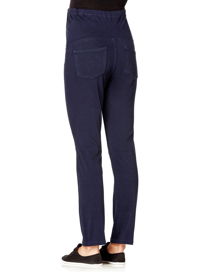 γυναικείο παντελόνι εγκυμοσύνης twill μπλε - Prénatal