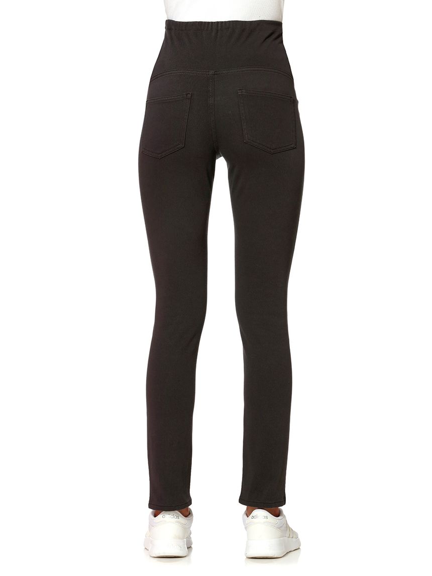 γυναικείο παντελόνι εγκυμοσύνης twill σκούρο γκρι - Prénatal