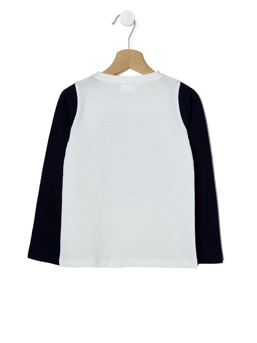 T-shirt jersey με στάμπα για κορίτσι 637768 - Prénatal