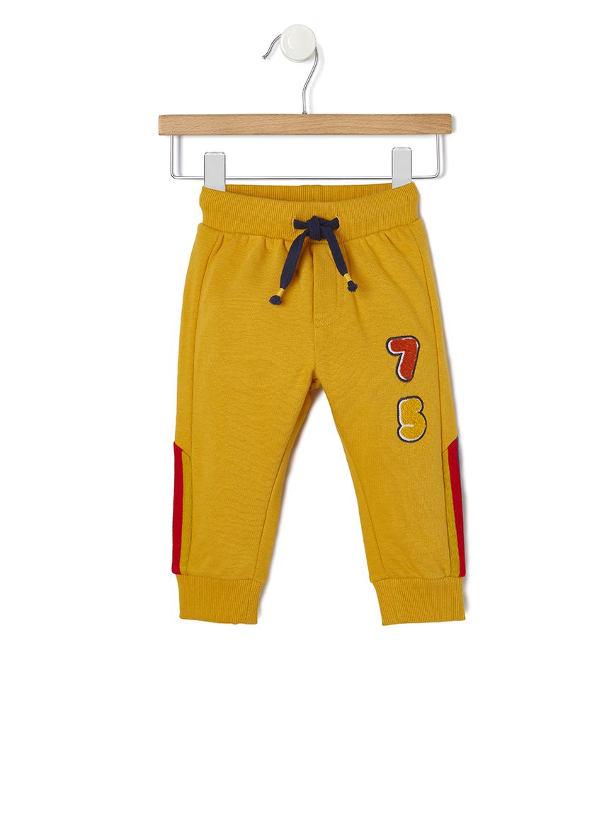 παντελόνι φόρμας μουσταρδί για αγόρι - Prénatal