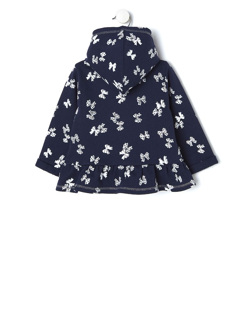 ζακέτα φόρμας με βολάν εμπριμέ για κορίτσι - Prénatal