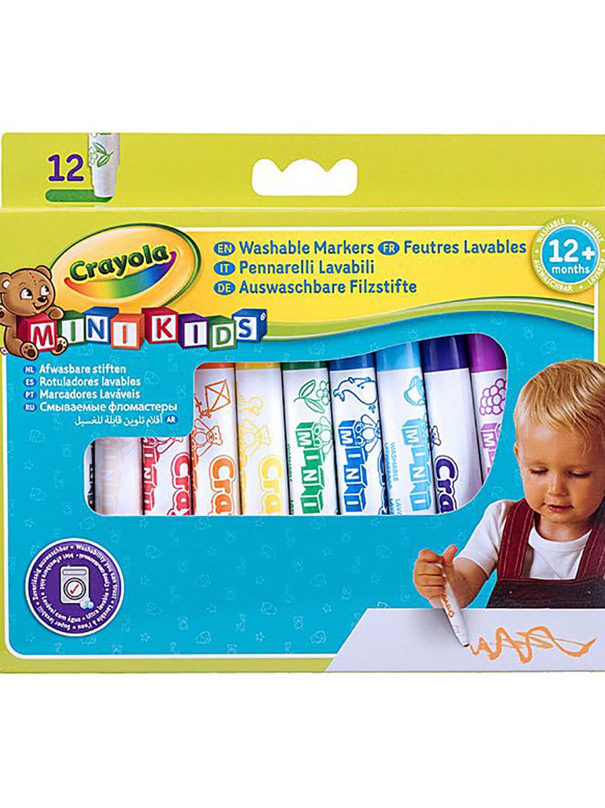 Crayola 12 μαρκαδόροι mini kids - Crayola