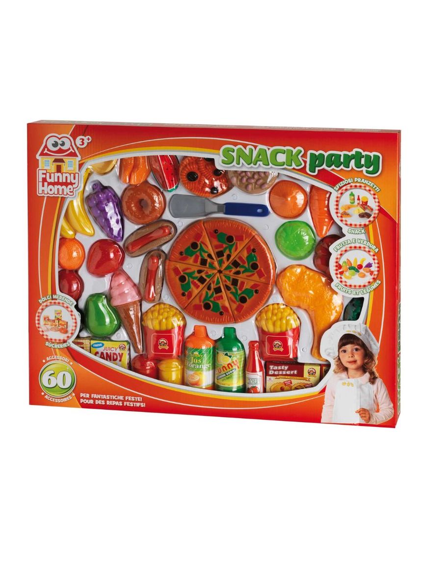 Funny home snack & pizza party σετ 60τμχ - FunnyHome