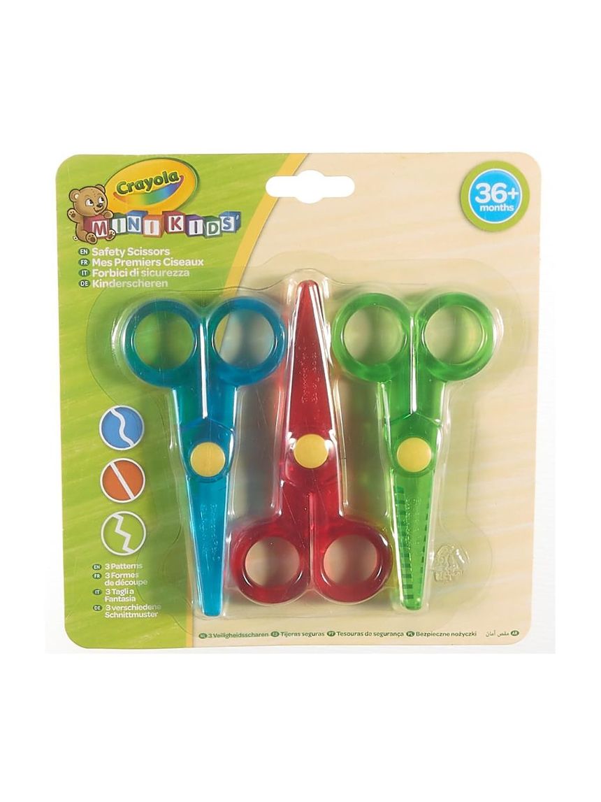 Crayola 3 ψαλίδια kids safety - Crayola