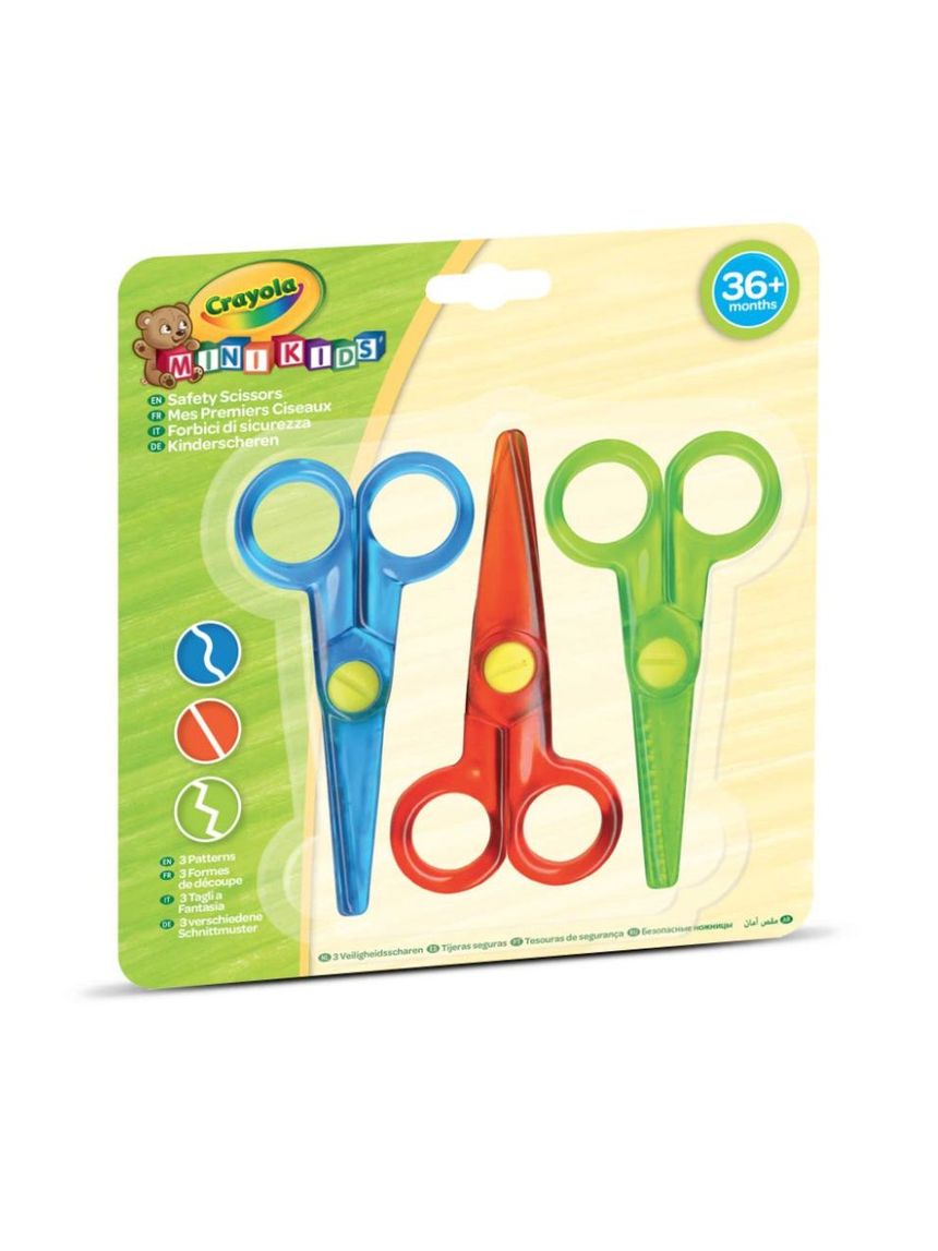 Crayola 3 ψαλίδια kids safety - Crayola