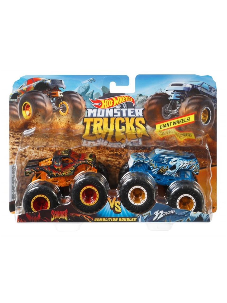 οχηματα monster trucks σετ των 2 - Hot wheels