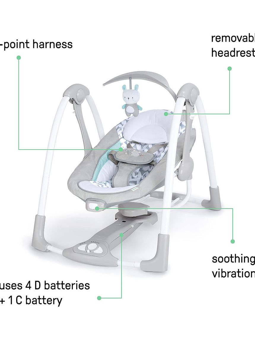 Ingenuity convertme swing-2-seat raylan - Ingenuity