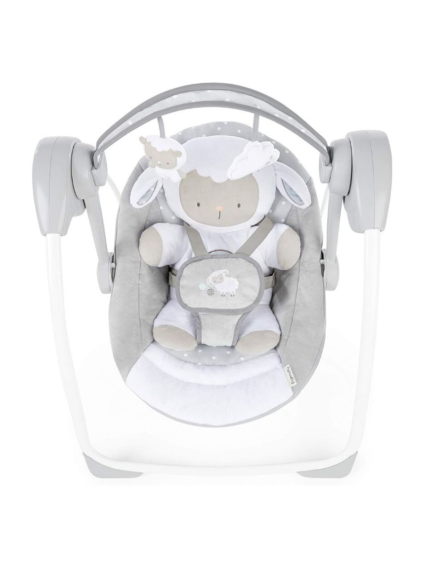 Ingenuity comfort 2 go portable swing βρεφική κούνια-ριλάξ cuddle lamb 12184 - Ingenuity