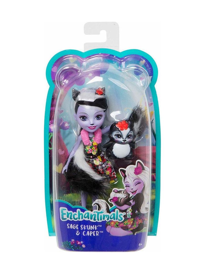 Mattel enchantimals κούκλα & ζωάκι φιλαράκι dvh87 (διάφορα σχέδια) - Mattel