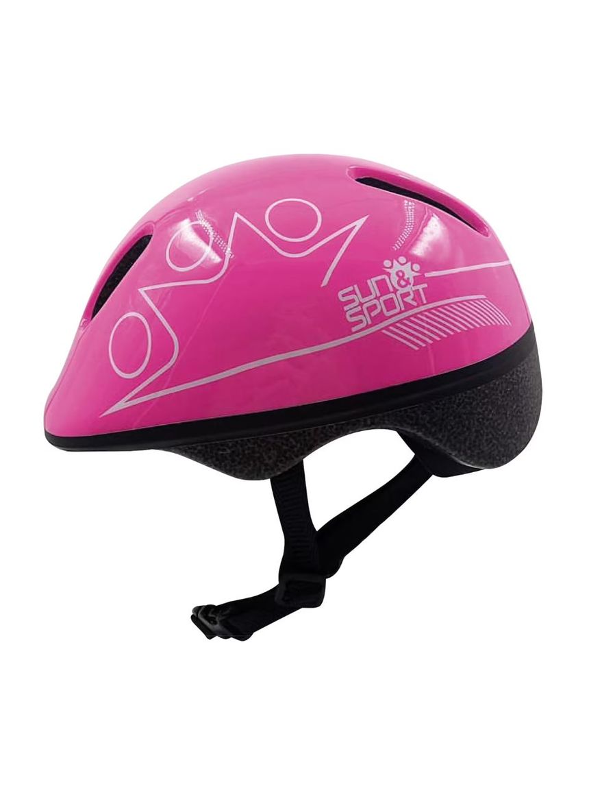 Sun & sport προστατευτικό κράνος ροζ 50-52εκ. - Sun&Sport