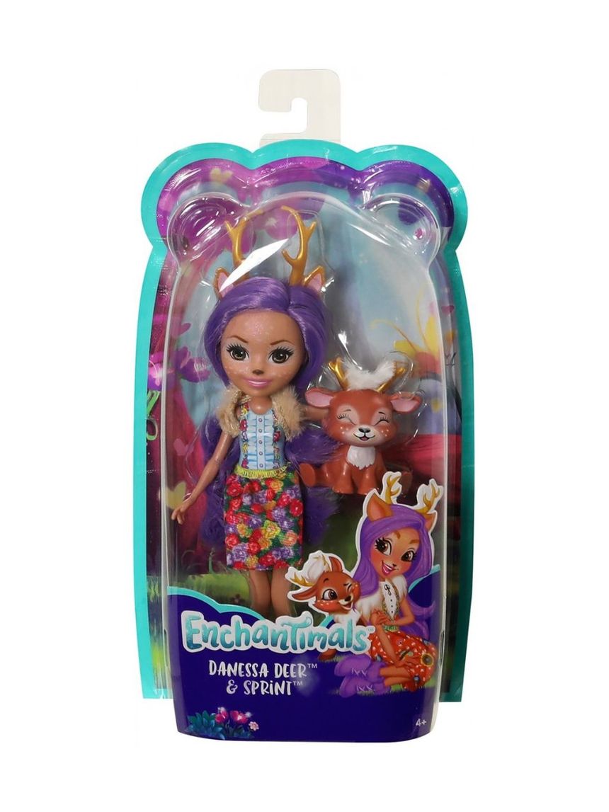 Mattel enchantimals κούκλα & ζωάκι φιλαράκι dvh87 (διάφορα σχέδια) - Mattel