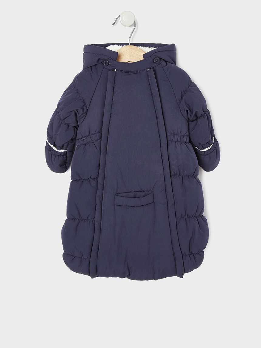 βρεφική φόρμα εξόδου σάκος μπλε unisex - Prénatal