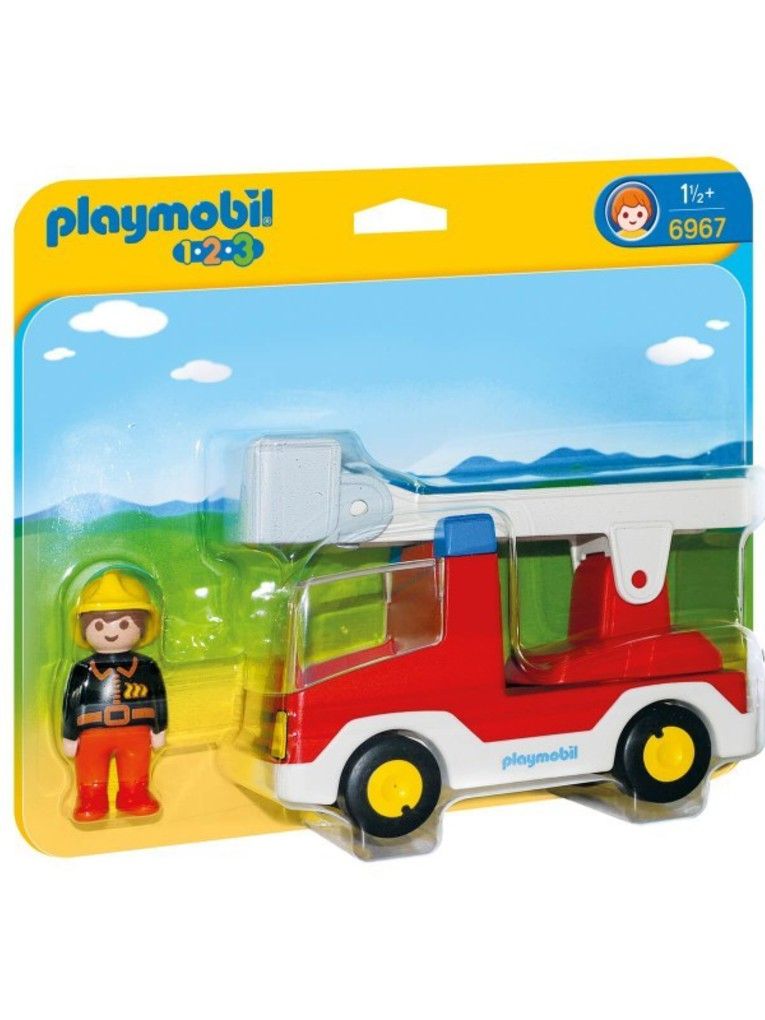 Playmobil πυροσβέστης με κλιμακοφόρο όχημα - Playmobil
