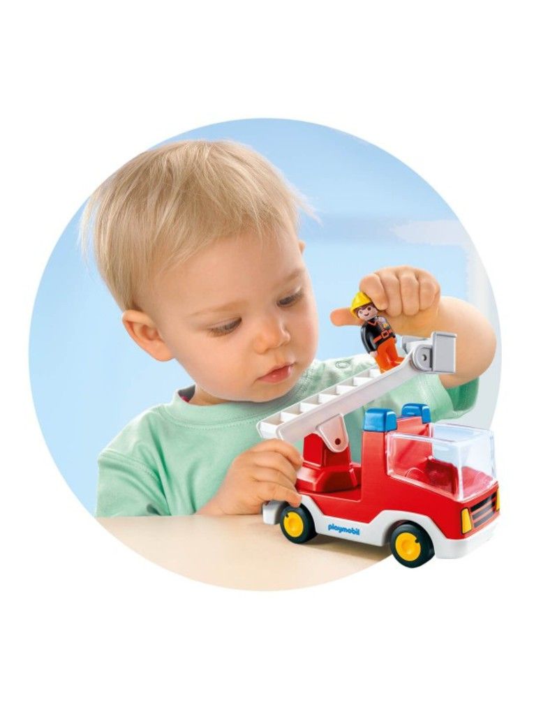 Playmobil πυροσβέστης με κλιμακοφόρο όχημα - Playmobil