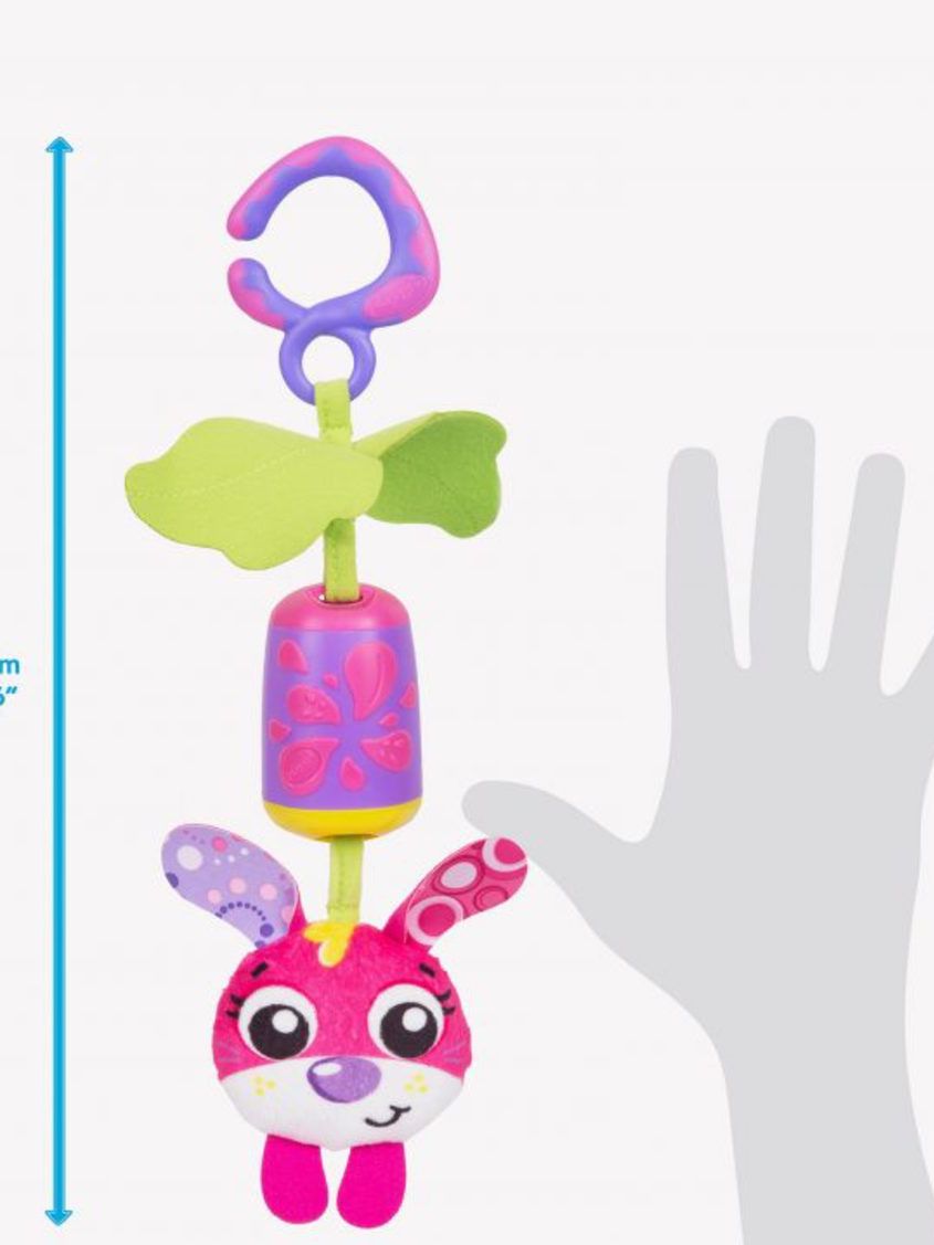 Playgro κρεμαστό παιχνίδι καροτσιού cheeky chime sunny bunny - Playgro