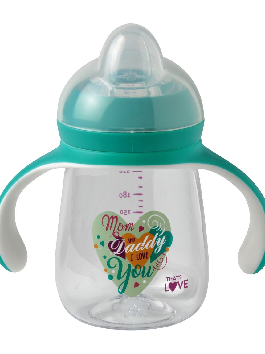 ποτηράκι με μαλακό στόμιο σιλικόνης 260ml 111302803 - That's Love