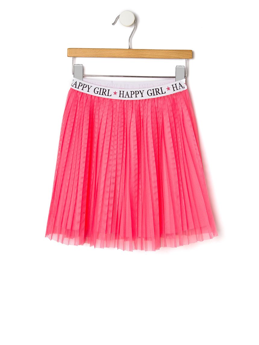 φούστα πλισέ φούξια για κορίτσι - Prénatal